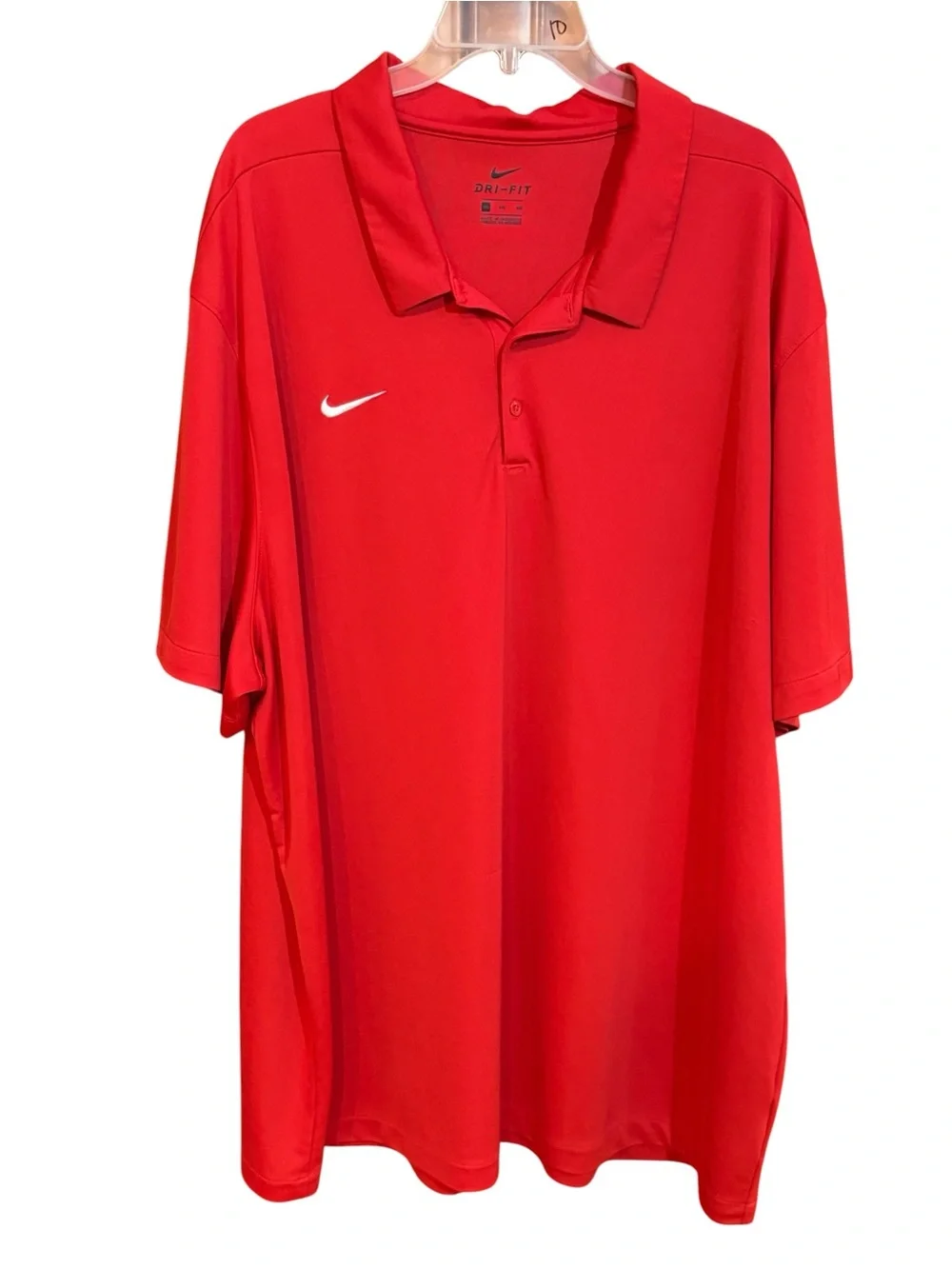 Nike Men’s Red Dri-FIT Polo Shirt 4XL